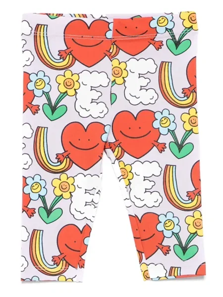 Legginsy dziecięce Stella Mccartney fioletowe