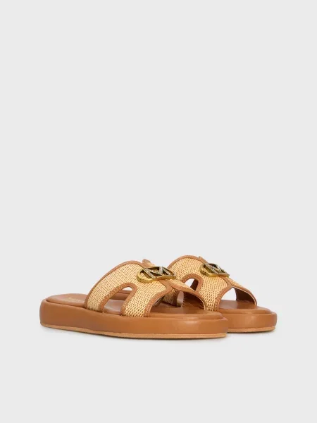 Шлепанцы Mexx бежевые