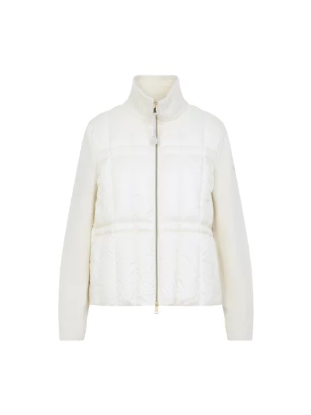 Kardigan Moncler wełniany biały