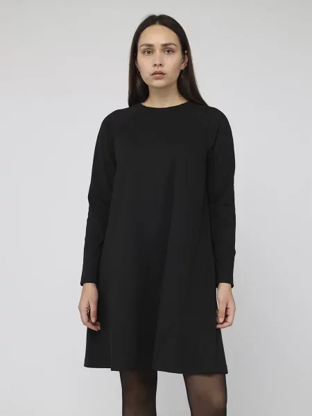 Платье мини Yuki черное