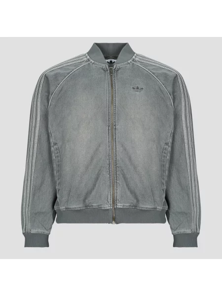 Adidas Jeans jakna SST adicolor Siva črna
