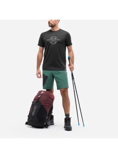 Koszulka z krótkim rękawem Millet Ubic Light Ts Ss M active fit czarna