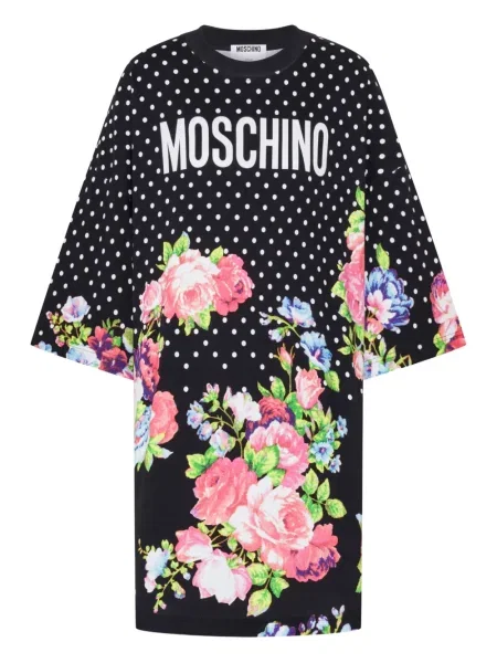 Rochie Moschino cu buline de costum negru
