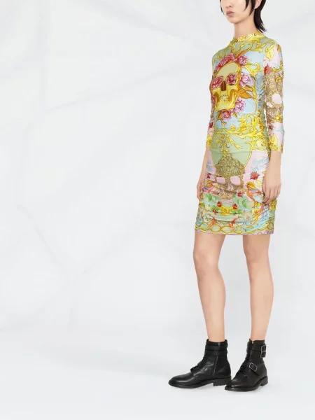 Sukienka Philipp Plein zielona
