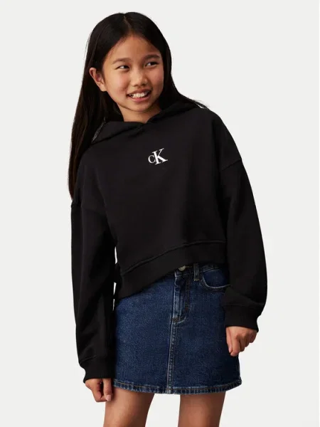 Calvin Klein Jeans Pulóver D Boxy Fit fekete