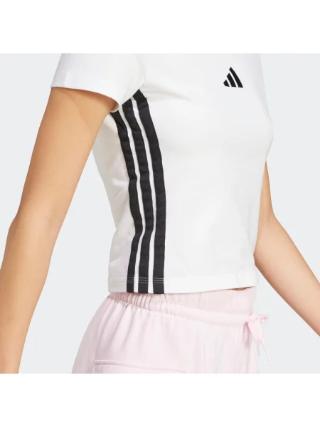 ADIDAS SPORTSWEAR Tricou funcțional Essentials negru alb