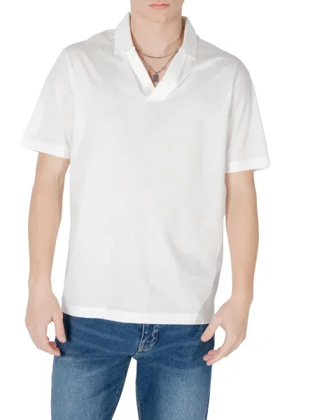 Polo majica Armani bela