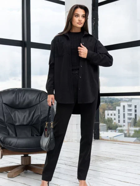 Сорочка RiMari текстиль чорний