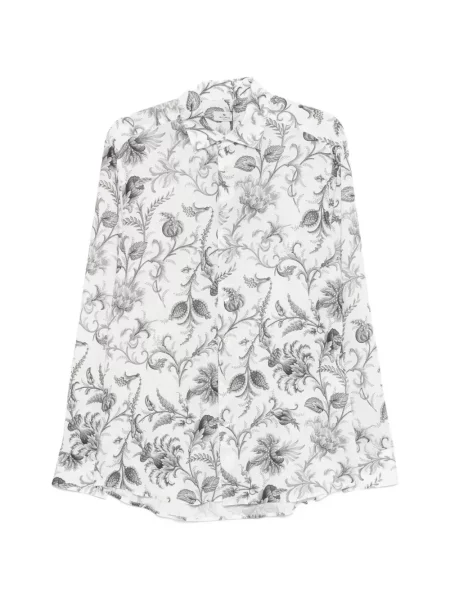 Cămașă Etro cu model floral alb