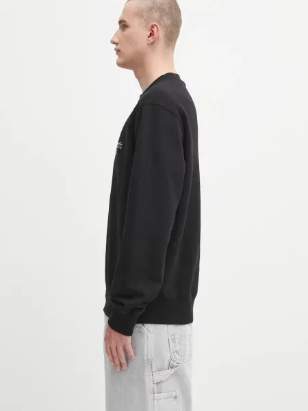 Μπλούζα Carhartt WIP Alumni μαύρο