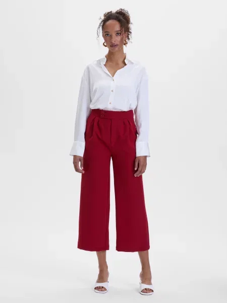 Pantaloni Orsay alb