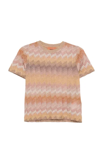 Tricou Missoni auriu