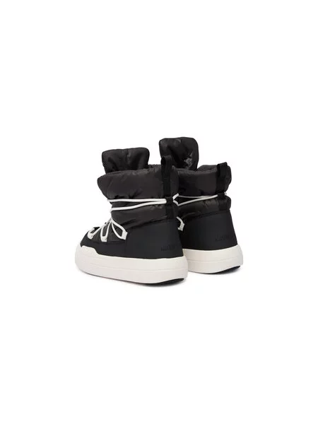 Moon Boot Škornji za sneg Jr Park lace Mid D črna