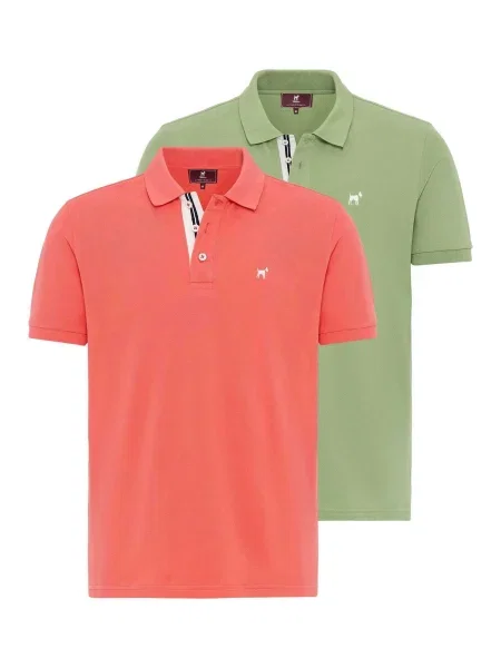 Williot Tričko světle / korálová zelená