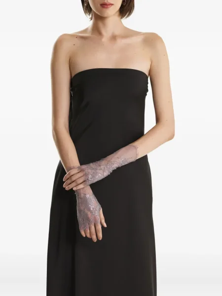 Mănuși 2310 Studio cu model floral gri