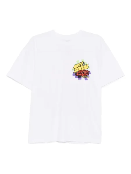 Tricou Anti Social Social Club alb