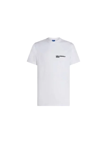 Tričko Karl Lagerfeld Jeans bílé