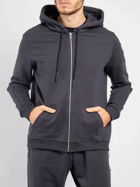 Just Before Кофта спортивна сірий