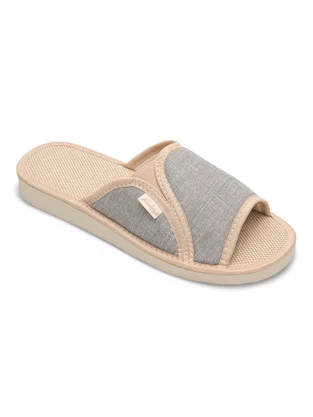 Papuci Natural Style bej