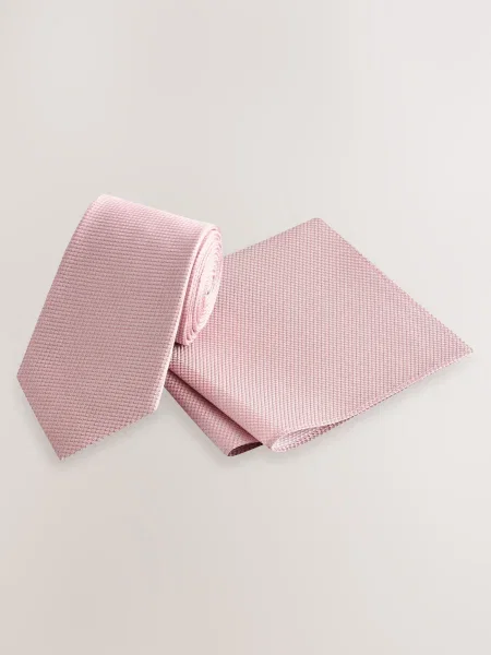 Next Cravată pal roz