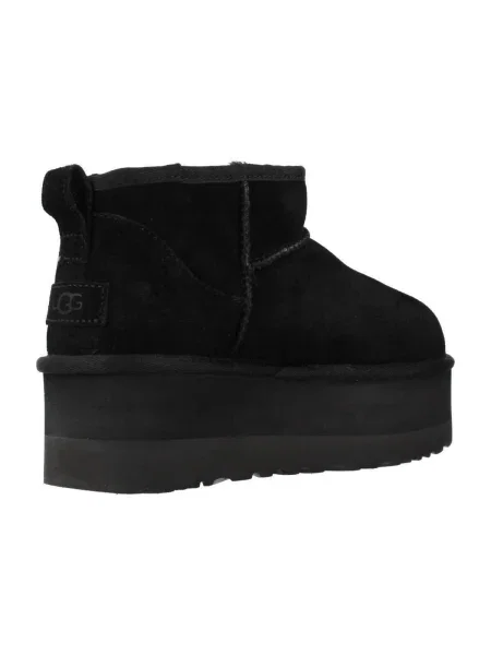 Cizme de zăpadă Ugg W Classic Ultra Mini Platform negru