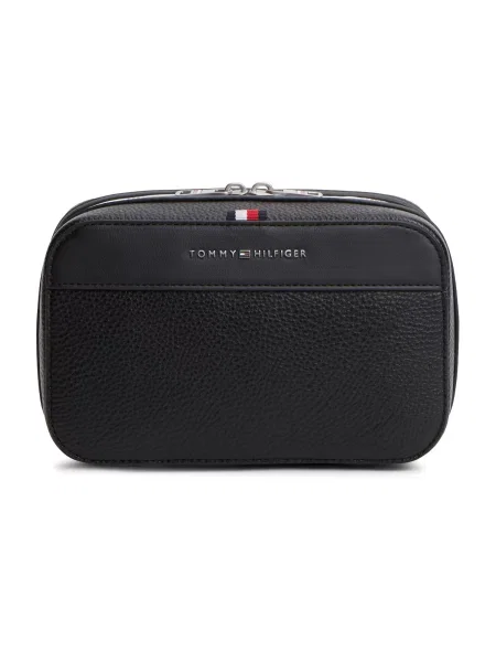 Geantă pentru cosmetice Tommy Hilfiger Th Central Washbag negru