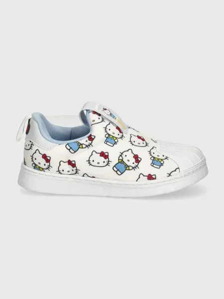 Adidas Originals sneakers boty SUPERSTAR x Hello Kitty bílé