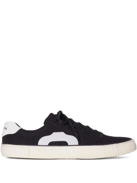 Sneakerși Osklen cu șireturi din dantelă negru