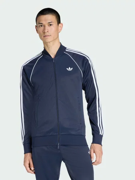 Переработанный свитер Adidas синий