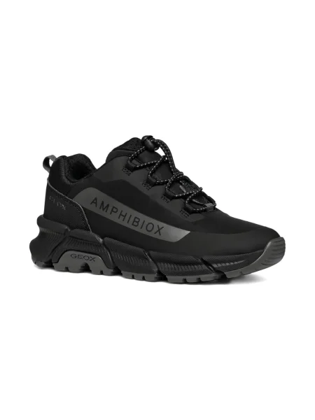 Sneakersy dziecięce Geox czarne