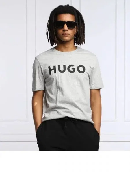 HUGO Tricou Dulivio gri