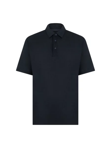 Koszulka polo Boss niebieska