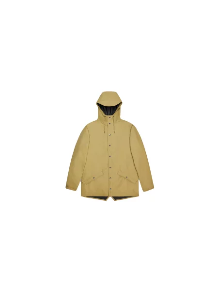 Rains Jacket Khaki Unisex Kurtki Rains Size: XL zielony