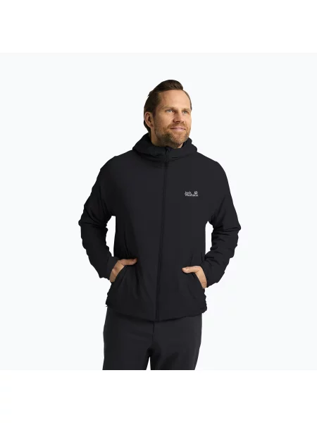 Geacă softshell bărbați Jack Wolfskin Prelight Ins negru