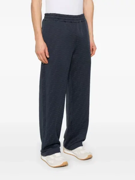 Pantaloni sport Fendi albastru