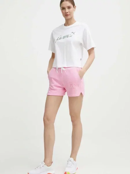 Шорты Puma розовые