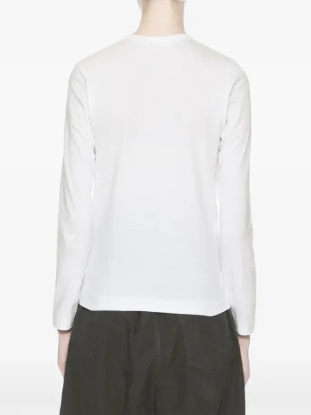 Tricou Comme Des Garcons Play alb