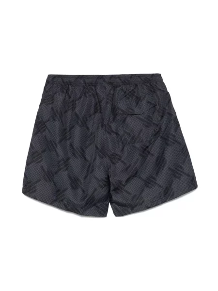 Daily Paper szorty kąpielowe Dotted Monogram Swimshorts czarny