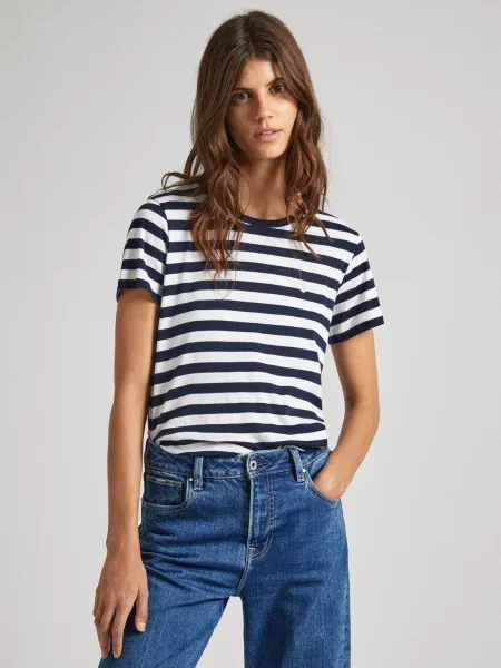 Тениска Pepe Jeans тъмносиньо