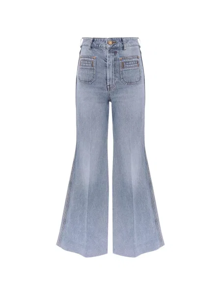 Blugi evazați Zimmermann evazate albastru