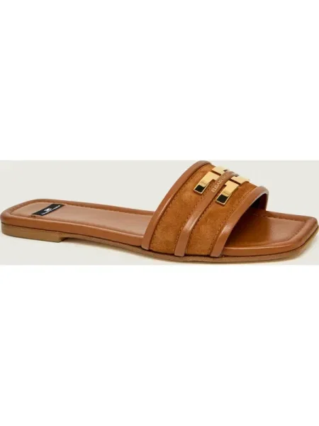 Elisabetta Franchi De piele șlapi | piele întoarsă