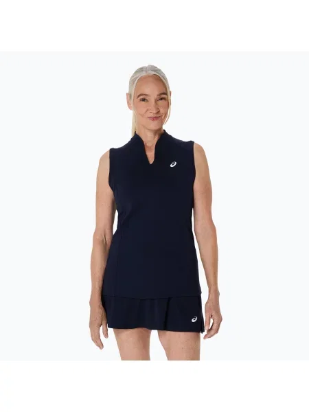 Koszulka tenisowa ASICS Court Tank W midnight granatowa
