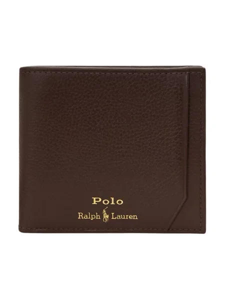Portfel Polo Ralph Lauren brązowy
