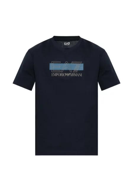 Μπλούζα Ea7 Emporio Armani με σχέδιο μπλε