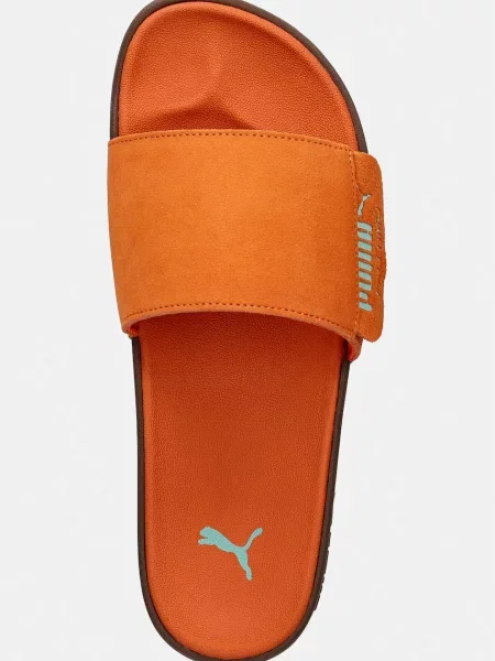 Замшевые шлепанцы Puma