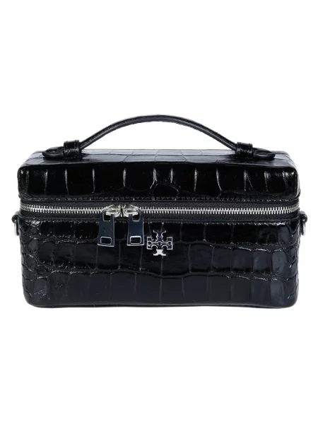Torebka Tory Burch skórzana czarna