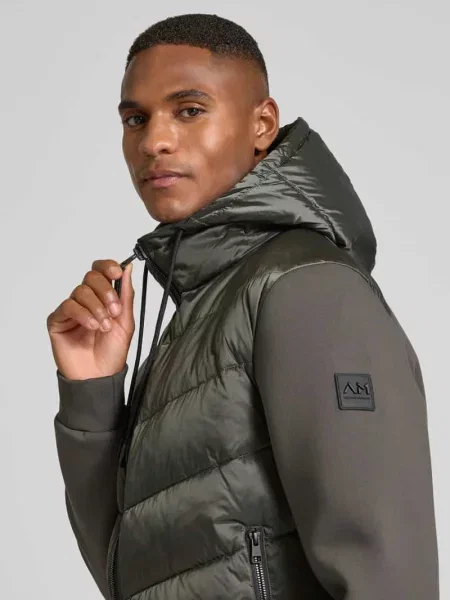 Kurtka pikowana o kroju slim fit z tunelem Antony Morato