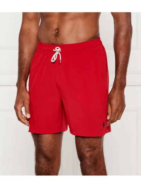 Rövid fürdőruha Polo Ralph Lauren piros