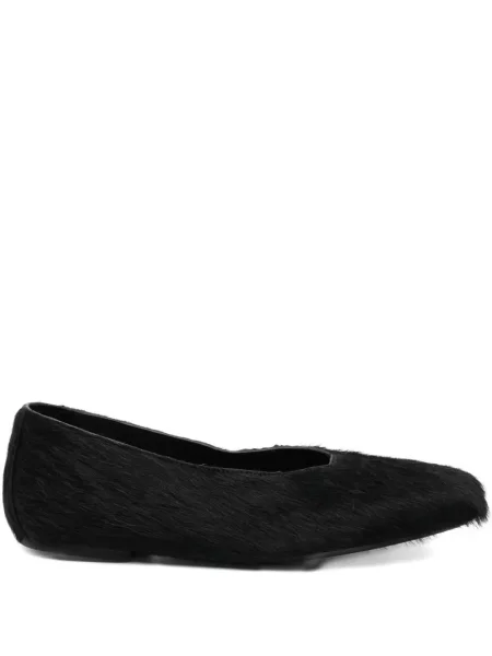Кожени балеринки Rick Owens черно