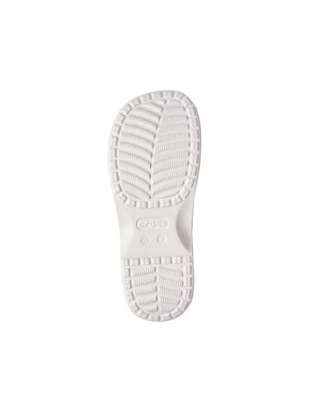 Pántos papucs Crocs fehér